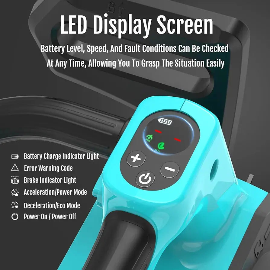 4.0Ah Battery Chainsaw 12-Inch,18V-20V Electric Chainsaw Cordless, Brushless Motor, Dual Modes, LED Display, for Professional Wood Cutting and Tree Pruning